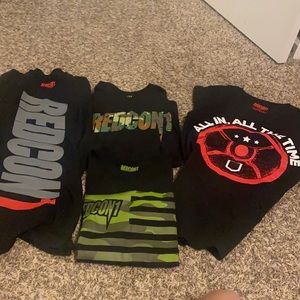 Lot of small redcon1 shirts